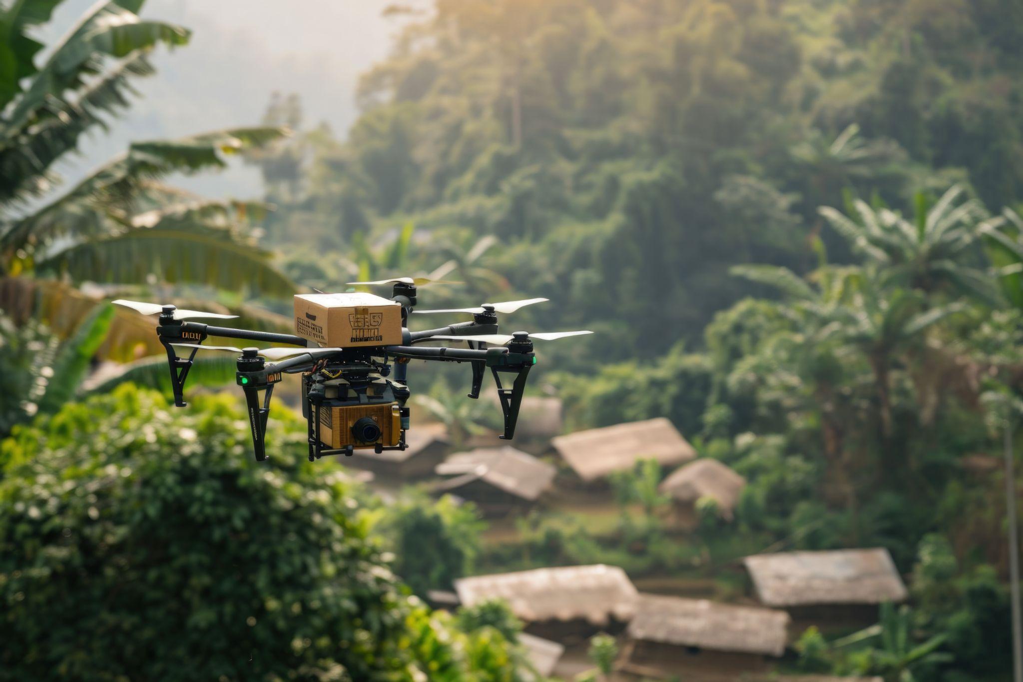 Using Drones to Deliver Life-Saving Medicines in Flood-Affected Regions